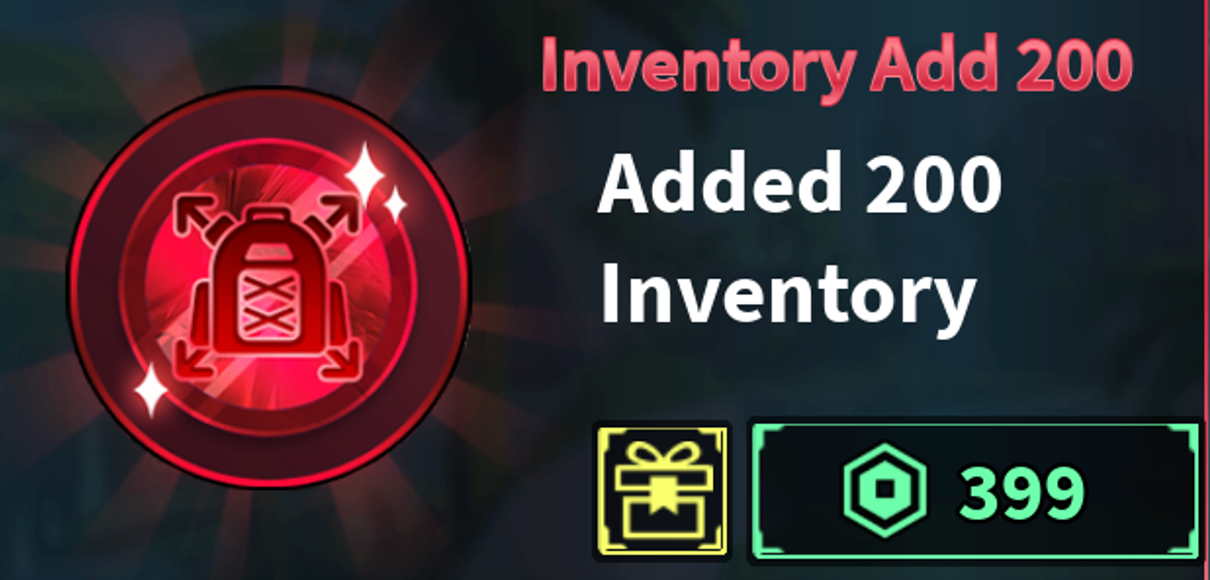 Inventory Add 200